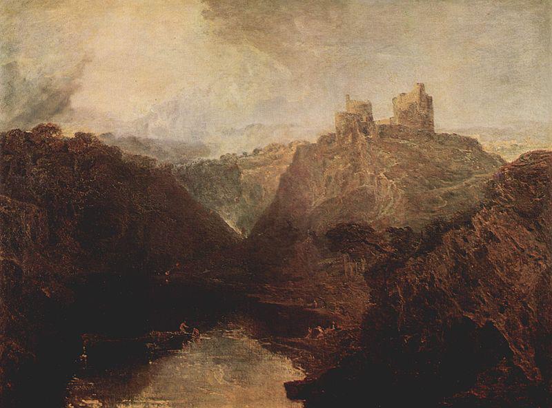 Joseph Mallord William Turner Castle von Kilgarran am Twyvey oil painting picture